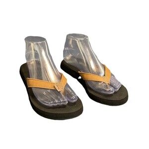 Rainbow Sandals Women’s Size 6.5-7.0 Leather Beach Summer Walking